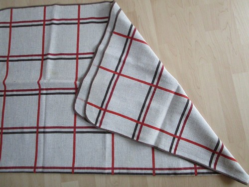 Tischdecke kariert 70er - , jahre