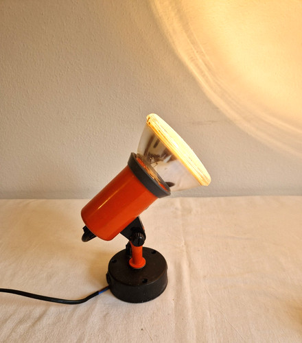 Wandlampe 70er orange - wandlampe,
