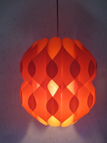 60s 70er orange zicoli - zicoli, lampe