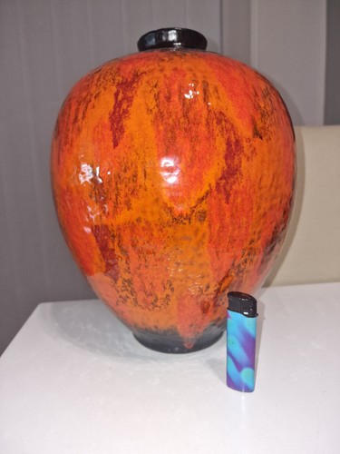 Fat lava vase - lava, 70er