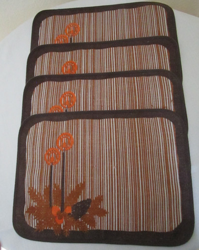 Platzdeckchen tisch set - 4x,