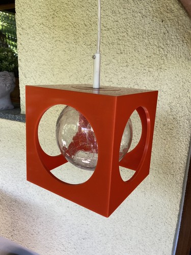 70er cube lampe - 70er,