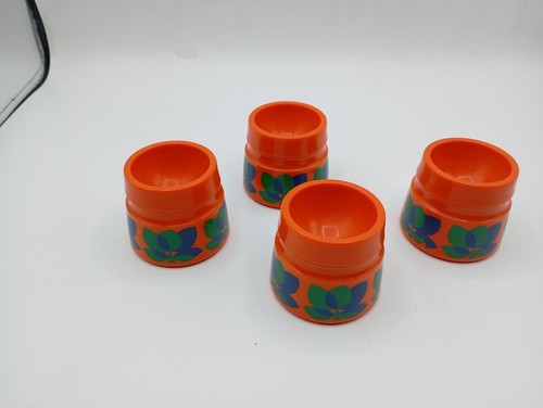 Eierbecher 70er jahre orange - 70er,