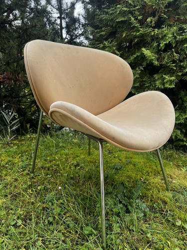 Orange slice chair pierre - orange,