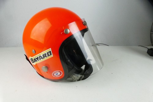 70er jahre mopedhelm orange - 70er,