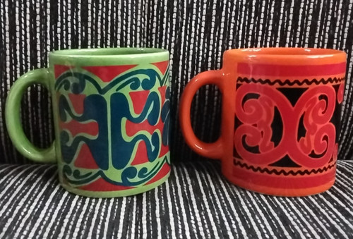 Vintage kaffeebecher - vintage,