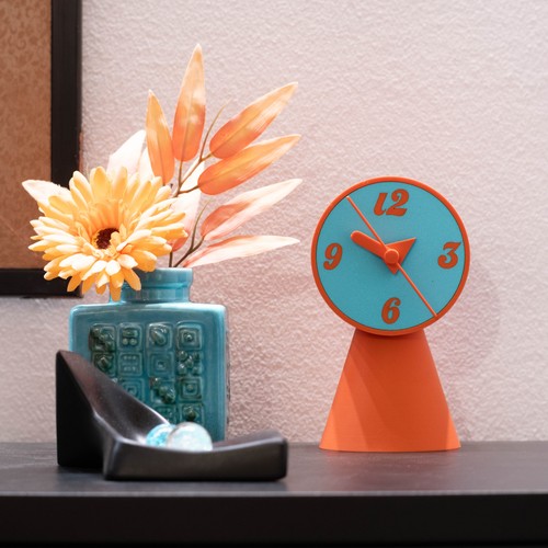 Retro teal orange space age - teal,