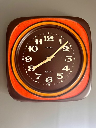 Europa quartz wanduhr - quartz, 22x22