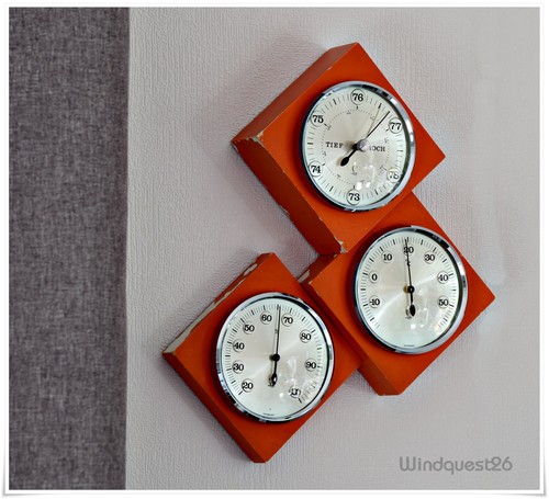 Vintage lufft barometer 70er - ,