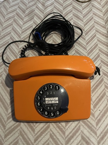 70er vintage post - post, telefon